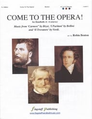 Come to the Opera! Handbell sheet music cover